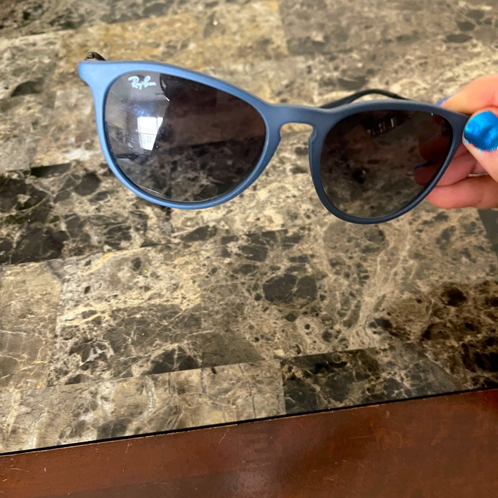 Ray Ban CUSTOMIZED Erika in Gunmetal matte gray